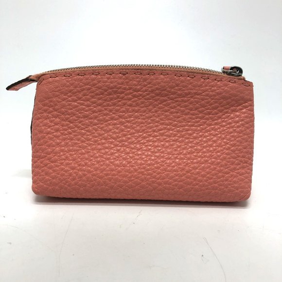 Fendi 8N0114 Cosmetics Pouch makeup pouch Pouch pink SilverHardware